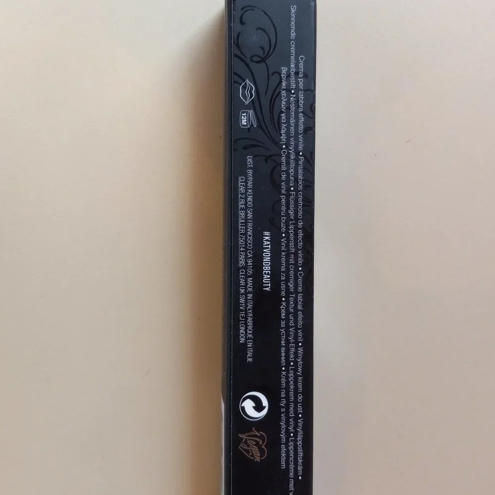 Kat von D, KVD  XO Vegan Beauty Vinyl Lip Cream Gloss ROSITA 70  2.7 mL